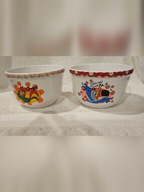 KELLOGGS CEREAL BOWLS FROM 2004